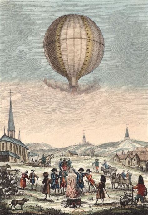4 Juin 1783 Première Expérience Des Frères Montgolfier à Annonay
