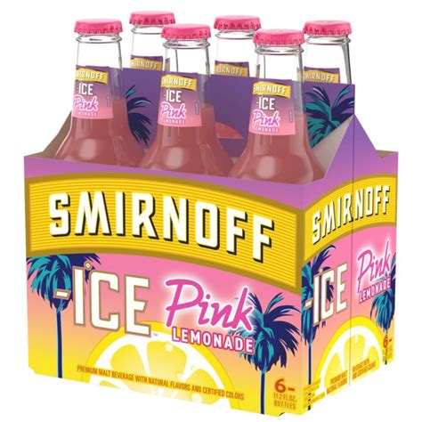 Smirnoff Ice Pink Lemonade Finley Beer