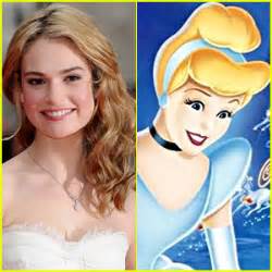 Lily James Cinderella For Disneys Live Action Film Cinderella Lily James Just Jared