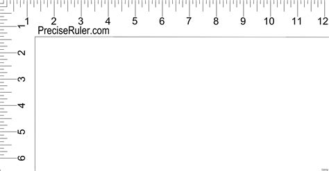 Printable L Shaped Ruler Printable Ruler Actual Size L Shaped Ruler