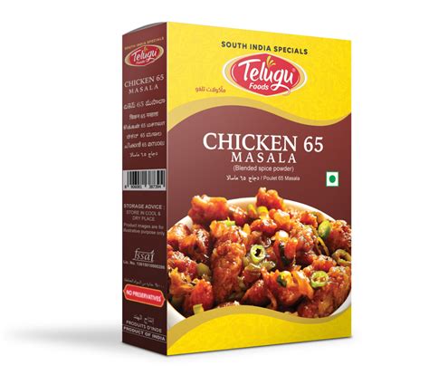 Telugu Foods Chicken 65 Masala 50gms Buy One Get One Apna Bazar