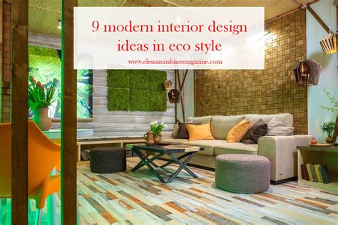 9 Modern Interior Design Ideas In Eco Style Lifehack