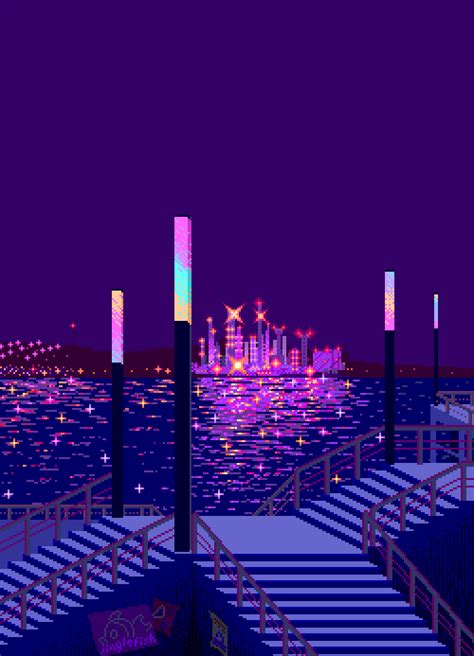 Pixel Art View City  Mvgulf