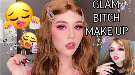 glam bitch make up 💋 Повторяю образ Алины Манилоун youtube