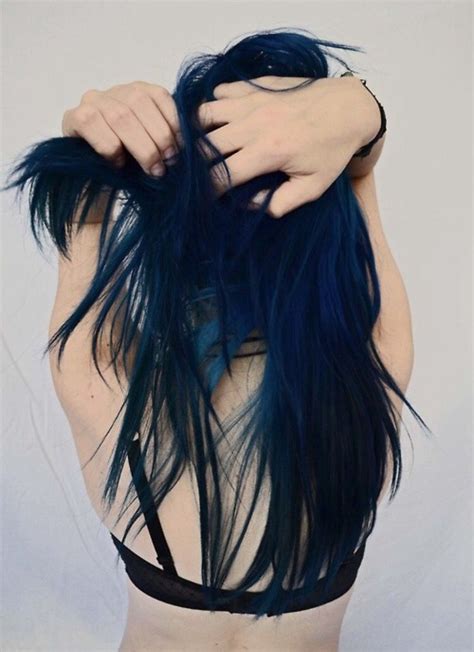 15 of the best blue hair inspiration pictures on instagram. Should I get dark blue or Dark purple hair? | Hair styles ...