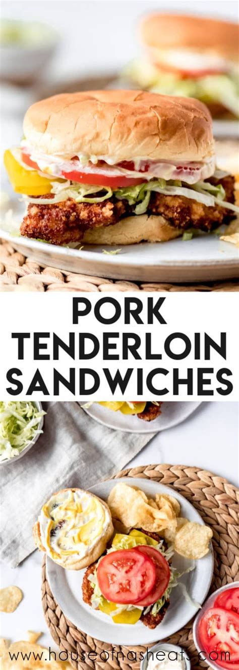 Cuban style pork tenderloin sandwiches and fried plantains, beef and pork tenderloin hoisin pork tenderloin sandwiches, ingredients: Crispy pan-fried Pork Tenderloin Sandwiches are a midwest ...