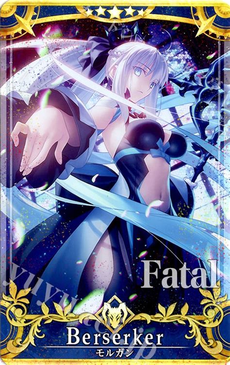 kitasean on twitter fate grand order arcade foil final ascension art morgan cost about 500