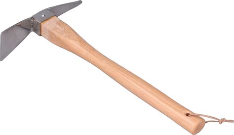 Kunovo Stainless Steel Pickaxe Hoe With Wooden Handle Pick