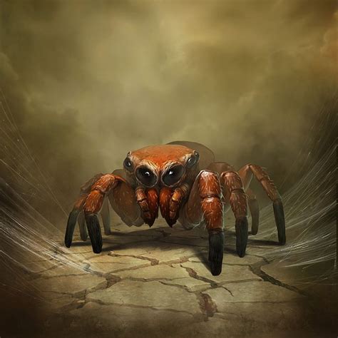 Anastasia Ovchinnikova Creature Concept Art Spider Art Fantasy