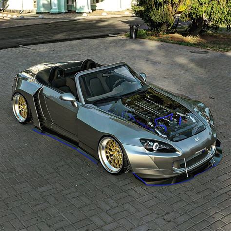 Widebody Honda S2000 Gets Slammed On Cgi Steroids Develops A Green