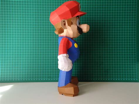 Make Your Own Super Mario Paper Craft Gadgetsin