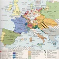 La Europa del siglo de las luces: Mapa de Europa En el siglo XVIII