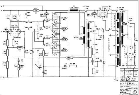 Marshall Jcm800 Splitch 100w 2210 Service Manual Download Schematics