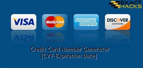 Although only serves as a test tool, but we cannot be arbitrary by using a dummy credit card generator with cvv and expire date, your personal data, including financial data, will be protected against the threatening phishing threat. Credit Card Number Generator CVV-Expiration Date - Exact Hack