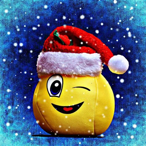 Christmas Smiley Snow Free Photo On Pixabay Emoji Wallpaper Iphone