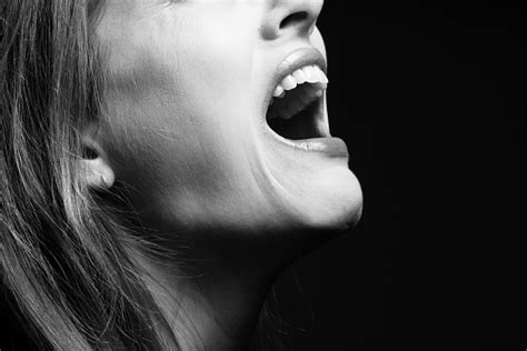 Woman Screaming In Horror Stock Photo Download Image Now Istock