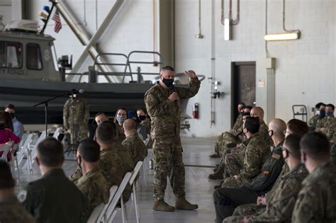 Eighteenth Air Force Leaders Visit Joint Base Charleston Service