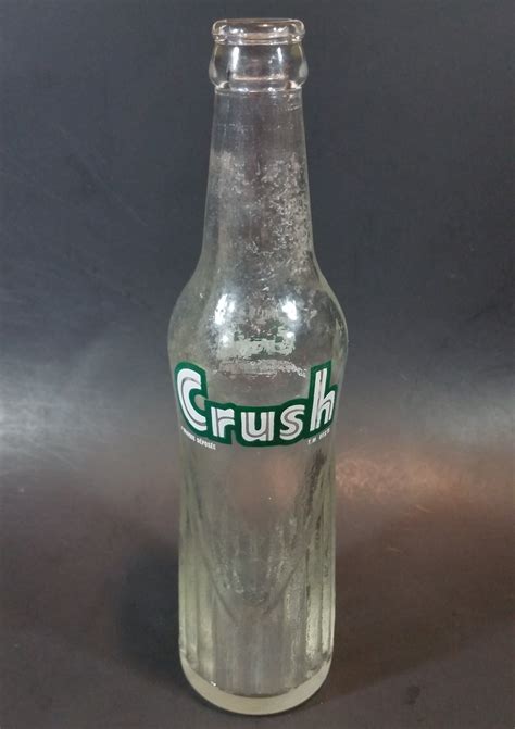 1956 Orange Crush Soda Pop Bottle 10oz Toronto Canada