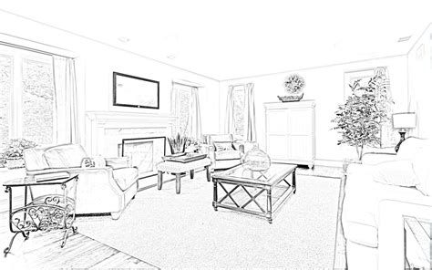 Expensive Living Room Interior Design Sketch Picture Stylish Home
