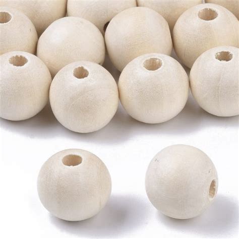 14mm Round Wooden Beads Wooden Beads Riverside Beads