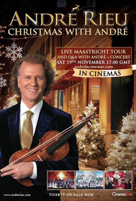 André Rieu Christmas With André Coming Soon On Dvd