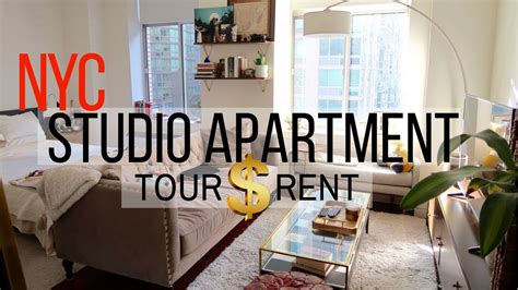 New York City Studio Apartment Tour And Rent Fly With Stella Youtube