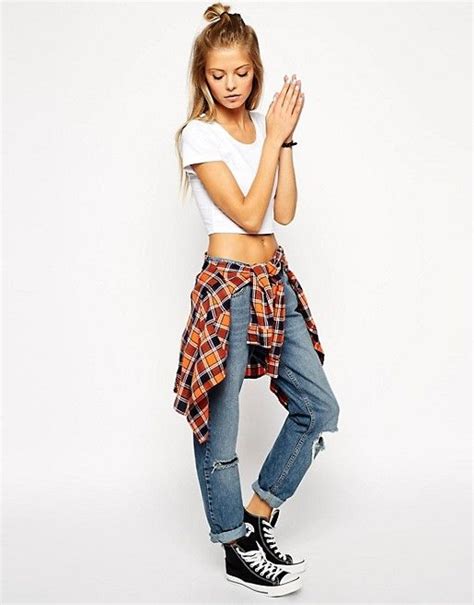 90 S Crop Top 90s Look Grunge Outfits Fashion 90s Fashion