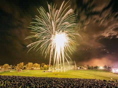 Cambridge City Council Fireworks On Midsummer Common