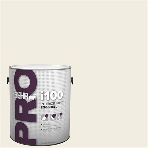 Yl w05 swiss coffee flat interior exterior masonry stucco and brick paint. BEHR PRO 1 gal. #12 Swiss Coffee Eggshell Interior Paint ...