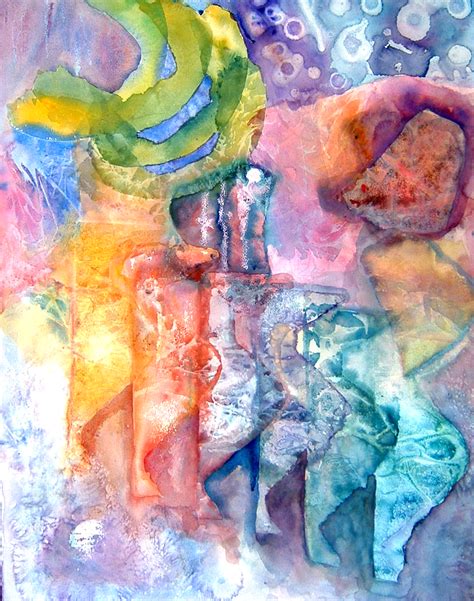 Abstract Watercolor Painting Examples