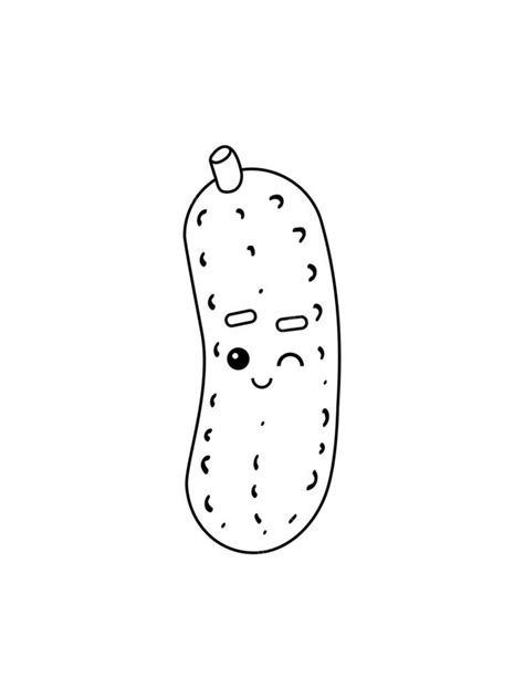 Pickle Coloring Page Ryennporter