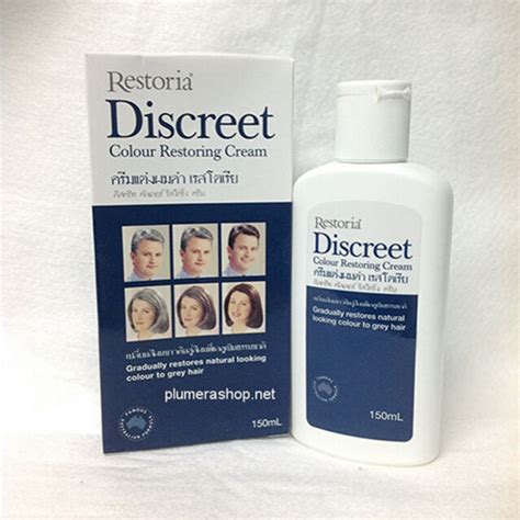 Restoria Discreet Colour Restoring Cream Anti Grey Hair Treatment 150ml Younger Ebay