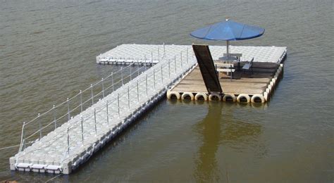 Floating Bridge Construction Hdpe Plastic Material Floating Pontoon