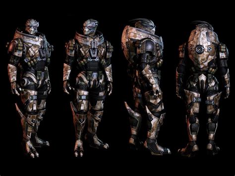Mass Effect 3 Characters Garrus From Ashes Dlc Armor Characters