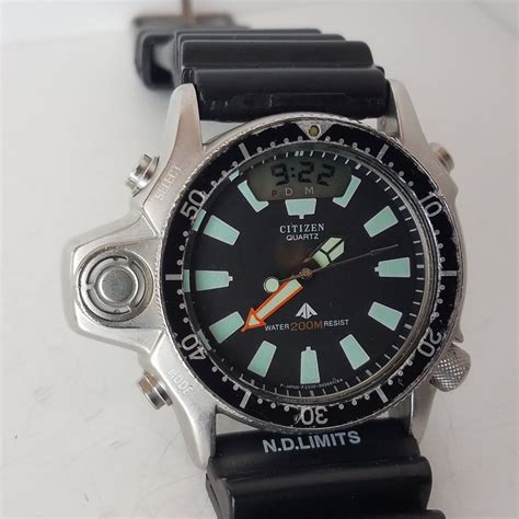Citizen Aqualand Promaster Diver Watch Model C023 088051 Watch