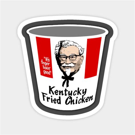 Kfc Bucket Kfc Imán Teepublic Mx