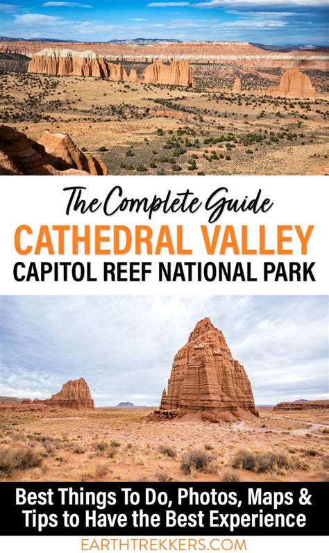 Complete Guide To The Cathedral Valley Loop Things To Do Driving