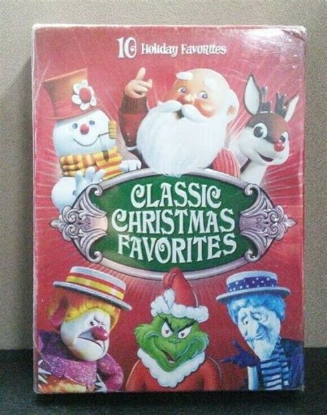 Classic Christmas Favorites Dvd 2008 4 Disc Set For Sale Online Ebay