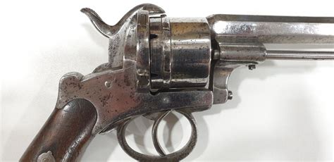 Revolver Lefaucheux A Broche Cal 9mm Réservé Armurerie Safari