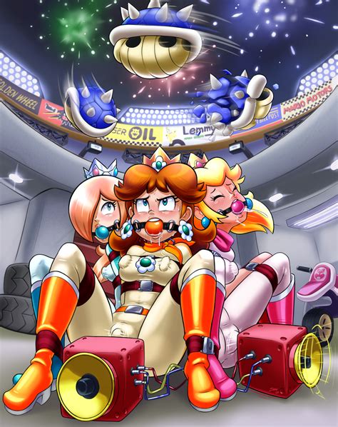 Shaxbert Princess Daisy Princess Peach Rosalina Mario Series Mario Kart Nintendo Super
