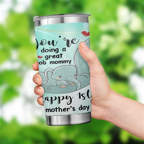 Mothers Day 2023 Mothers Day Tumbler Happy First Mothers Day Tumbler New Mom Tumbler 25354