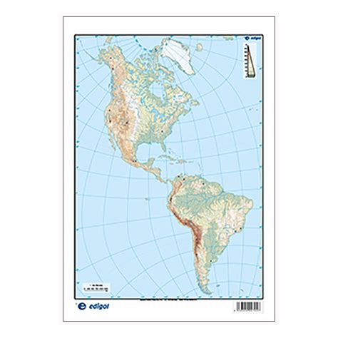 Lista 102 Foto Mapa Fisico Mudo De America Del Norte Para Imprimir En