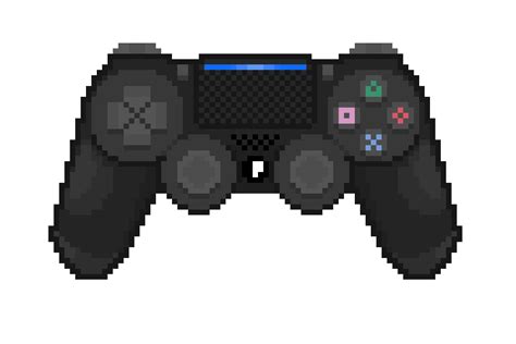 Dualshock 4 My First Real Attempt At Pixel Art Open To Helpful