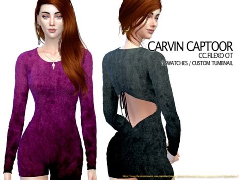 Flexo Ot Outfit By Carvin Captoor At Tsr Sims 4 Updates