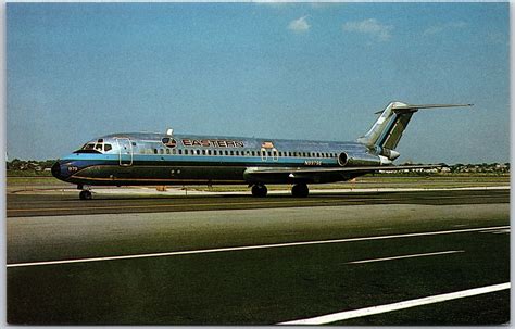 Airplane Eastern Airlines Mcdonnell Douglas Dc 9 31 115 Passengers