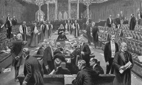 Daily Life In The British Parliament The House Of Lords Edwardian