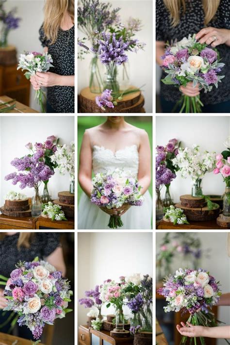 Check out our wedding bouquet selection for the very best in unique or custom, handmade pieces from our bouquets shops. A Romantic Spring Bridal Bouquet in Purple & Pink : Chic ...