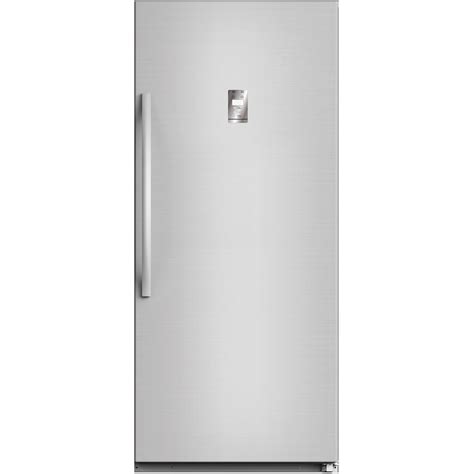 Midea 13 8 Cu Ft Upright Convertible Freezer In Stainless Steel