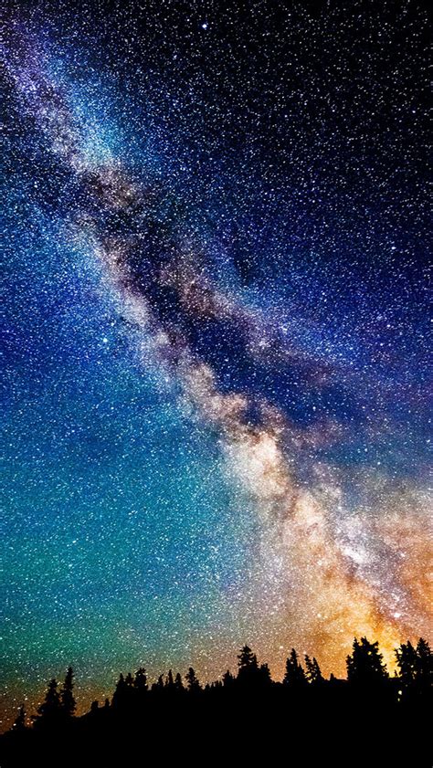 14 Night Sky Stars Iphone Wallpaper Bizt Wallpaper