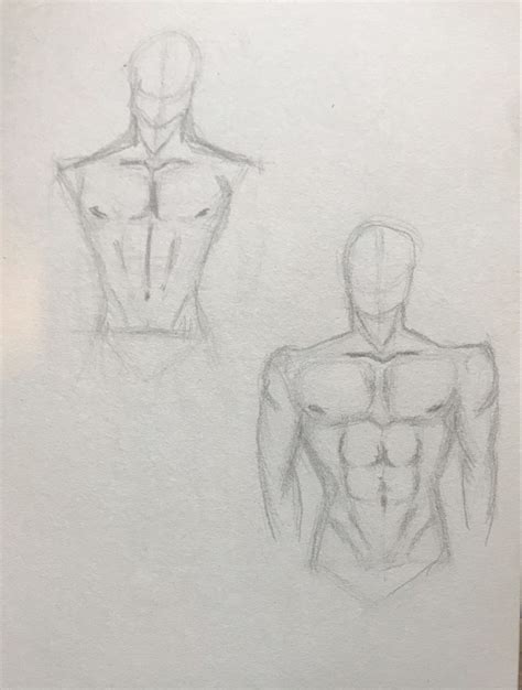 Muscular Lean Male Torso Drawing Guy Drawing Drawing Ideas Pose